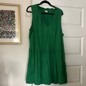 Max Studio Vibrant Green Mini Dress